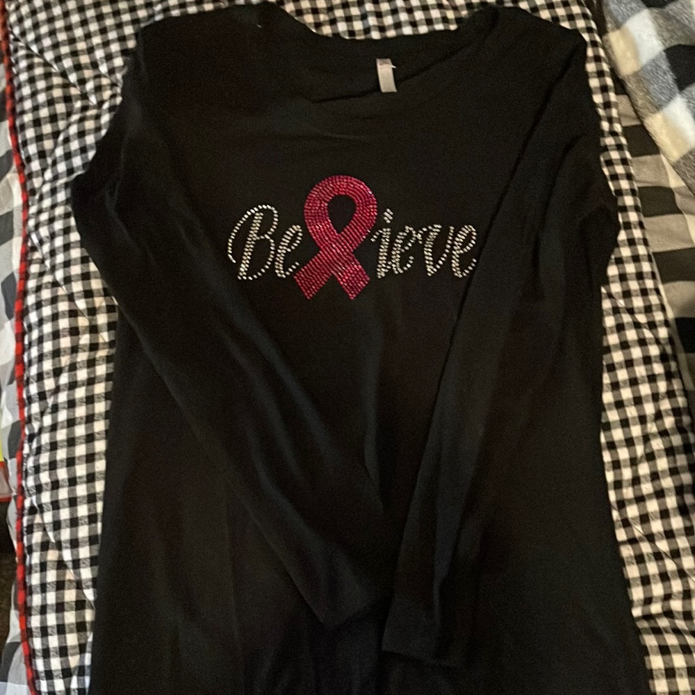 Believe Breast Cancer Awareness shirt